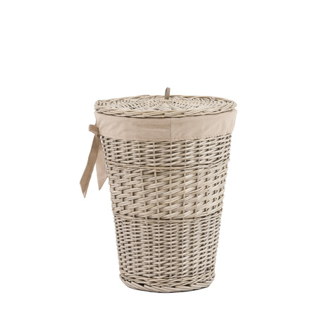 Lina Lined Laundry Basket Natura 420x340x550mm