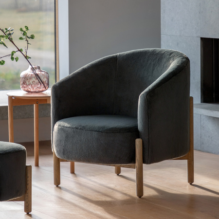 Tindon Armchair Alaska Graphite 710x750x790mm