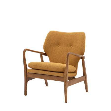 Fotel Jensen Ochre 730 x 710 x 850 mm