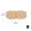 UMBRA wieszak na ubrania PICKET RAIL naturalny