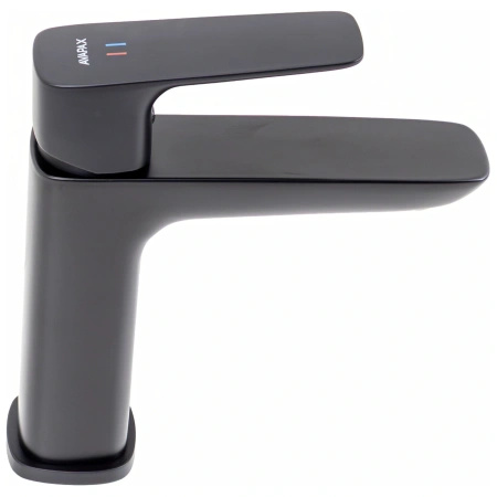 Bateria umywalkowa stojąca, czarna