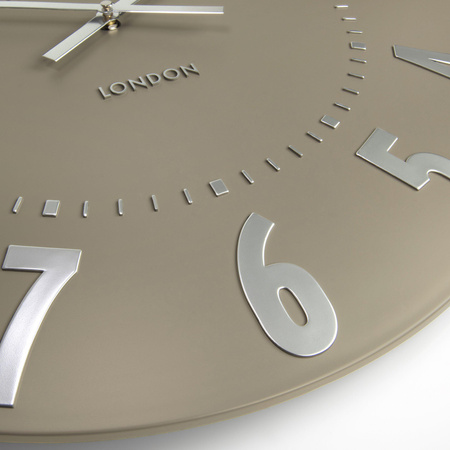 Mulberry Wall Clock Mocha 20in