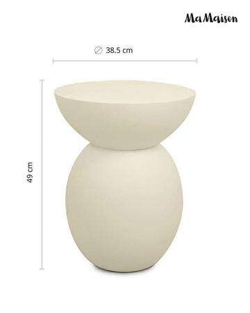 MaMaison stolik ARENE 39 beżowy