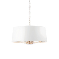 Harvey 1 Pendant Light Bright Nickel