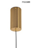 MOOSEE lampa wisząca LINUS 120 złota