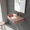 Vitruvit SLASH ceramiczna umywalka podwieszano - nablatowa prostokątna 60 x 40 cm Morganite (wyprzedaż ekspozycyjna)