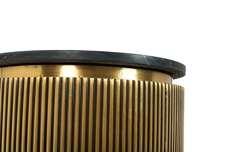 RICHMOND stolik IRONVILLE 50 cm -         marmur, metal, MDF, sklejka brzozowa