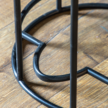 Stojak na buty Jacob, czarny, 300 x 300 x 510 mm