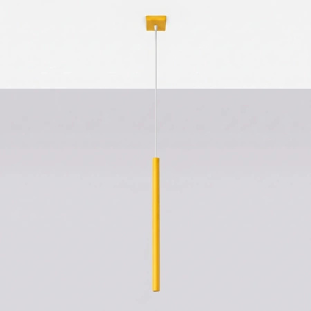 Lampa wisząca PASTELO 1 żółta
