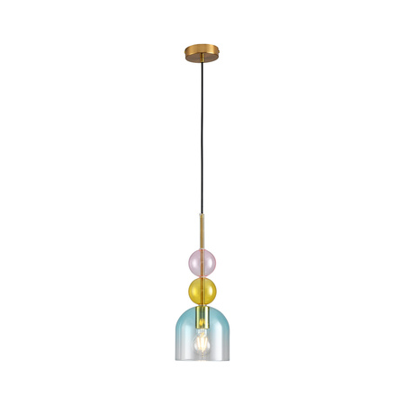 Lampa wisząca PASTELLO BLUE kolorowa 15 cm