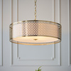 Cordero Pendant Light Gold/White