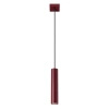 Lampa wisząca LAGOS 1 burgund