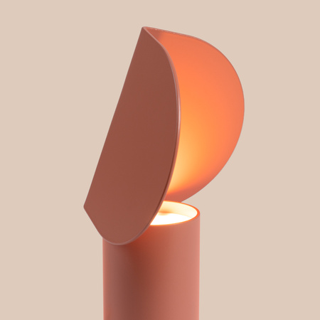 Lampa biurkowa BISCUIT brzoskwiniowy LED 3000K