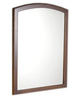 RETRO lustro w drewnianej ramie 65x91cm, buk
