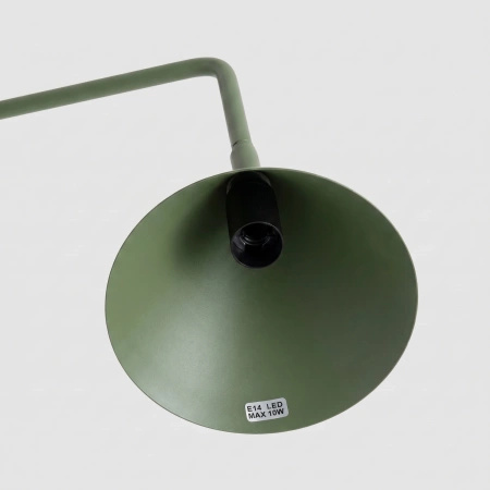 Lampa biurkowa NOX zielona oliwka