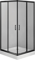 Kabina prysznicowa z brodzikiem kwadratowa 80 cm