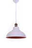 LAMPA WISZĄCA LOFT BIAŁA BOGGI