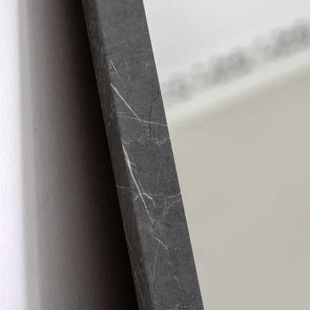 Romano Leaner Mirror Marbled Grey 570x1570mm
