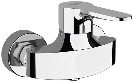 SIEGER bateria prysznicowa ścienna, rozstaw 100mm, chrom