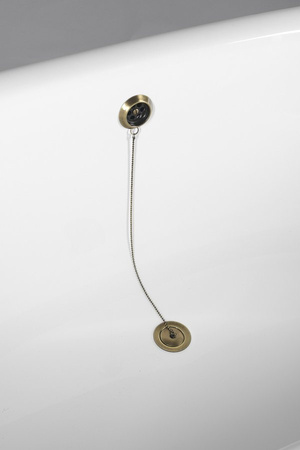 REGATA wanna wolnostojąca 175x85x61cm, nogi białe, biała