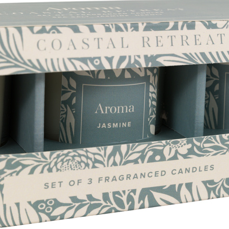 Coastal Retreat Candles Set of 3