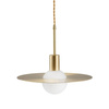 Lampa wisząca JUPITER złota 30 cm