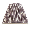 Zigzag Shade Pearl Grey Fabric 185x125x250mm