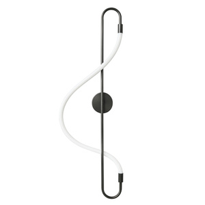 Lampa ścienna ESSA 90 cm - kinkiet LED, czarny