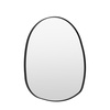 Holworth Pebble Mirror Black 890x840mm