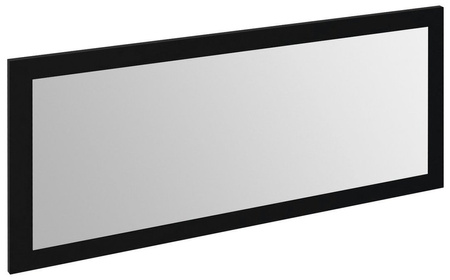 TREOS lustro w ramie 110x50cm, czarny mat