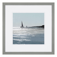 Sparkling Sea Framed Art 530x30x530mm