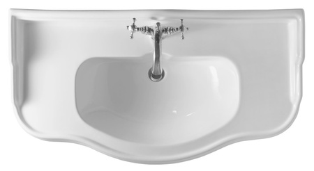 RETRO umywalka ceramiczna 100x54,5cm, biały