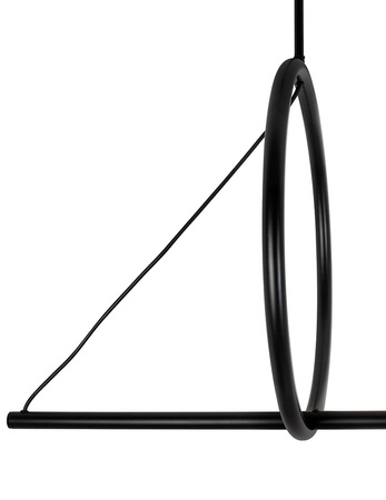 MOOSEE lampa wisząca STICK czarna