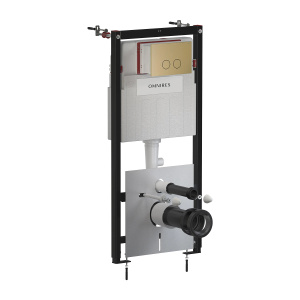 SET: STRONGFRAME stelaż podt. z ECO spłuk. + STEEL-R45 stal. przy. spł., brąz antyczny szczotkowany