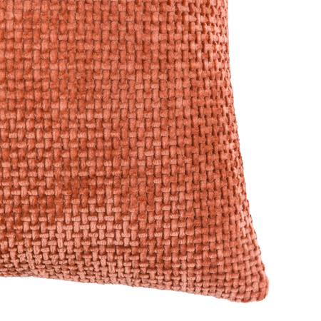 Basketweave Cushion Rust 2pk 450x450mm