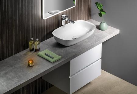 AVICE blat pod umywalkę 110x50cm, grubość 5cm, Cement