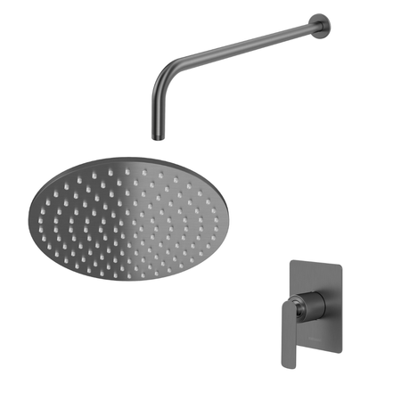 zestaw prysznicowy z deszczownicą 25cm