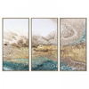 Serene Triptych Framed Canvas 400x30x800mm