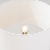 Lampa podłogowa NATT biała