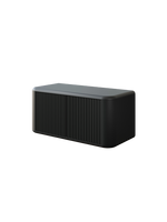 Szafka łazienkowa wisząca z blatem 100 cm czarna noc MAIORI 006-SU100-04