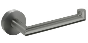 X-ROUND GUN METAL wieszak na papier toaletowy, gun metal