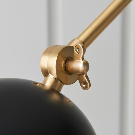 Lehal 1 Wall Light Antique Brass