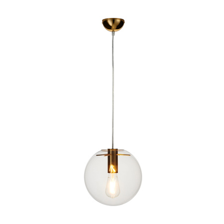 Lampa wisząca TONDA złota 25 cm