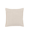 Fairford Woven Stripe Cushion Cream 450x450mm