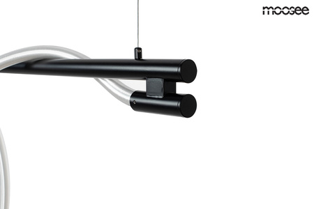 MOOSEE lampa wisząca SERPIENTE 120  czarna
