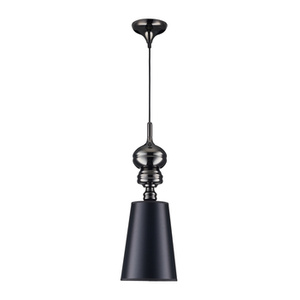 Lampa wisząca QUEEN-1 czarna 18 cm
