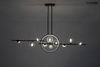 MOOSEE lampa wisząca ALURE LINE TWIN 120 czarna
