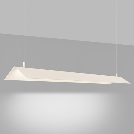 Lampa wisząca ELVA beżowa LED 4000K
