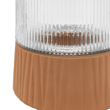 Zahara Hurricane Terracotta 150x150x220mm