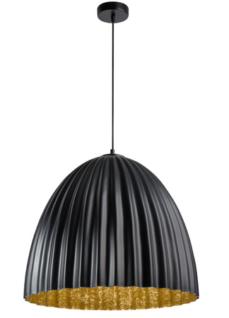 TELMA 50 M czarny_złoty lampa wisząca